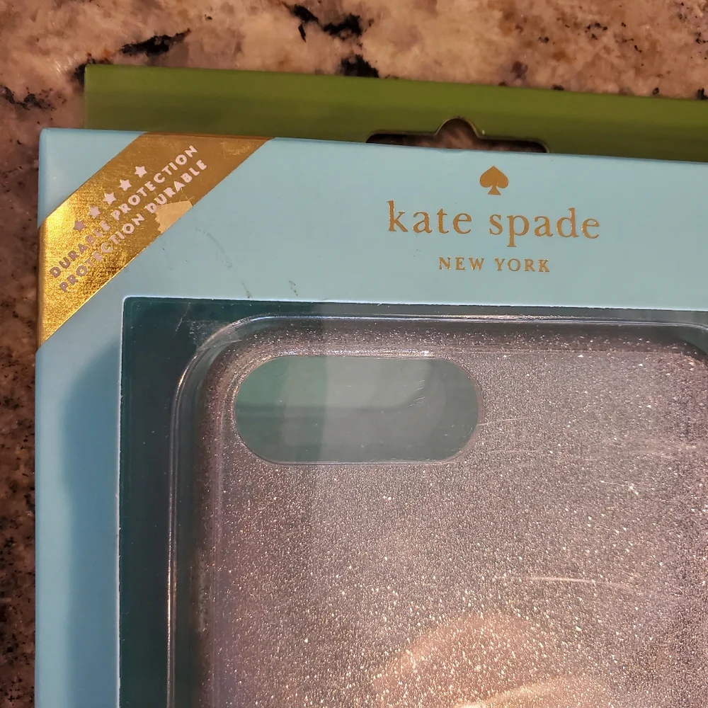 Kate Spade New York NY Comold case for phone‎ plus 7 French glitter Ombré 7